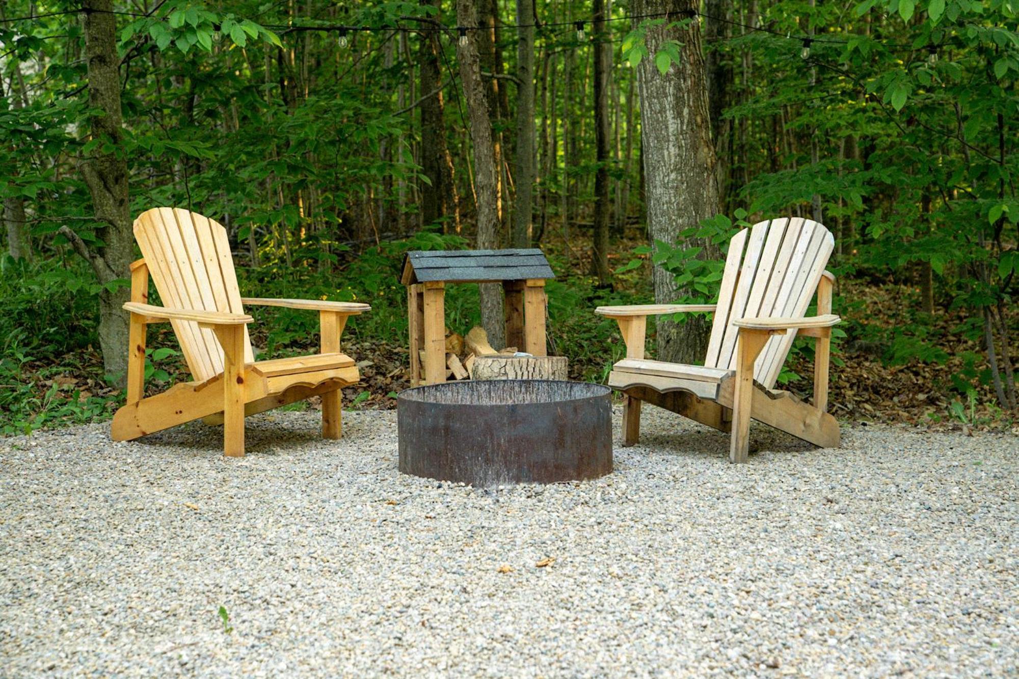 Grotto Getaway Hotell Miller Lake Eksteriør bilde