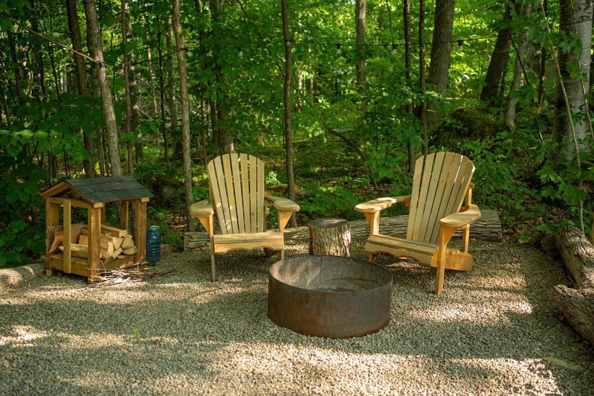 Grotto Getaway Hotell Miller Lake Eksteriør bilde