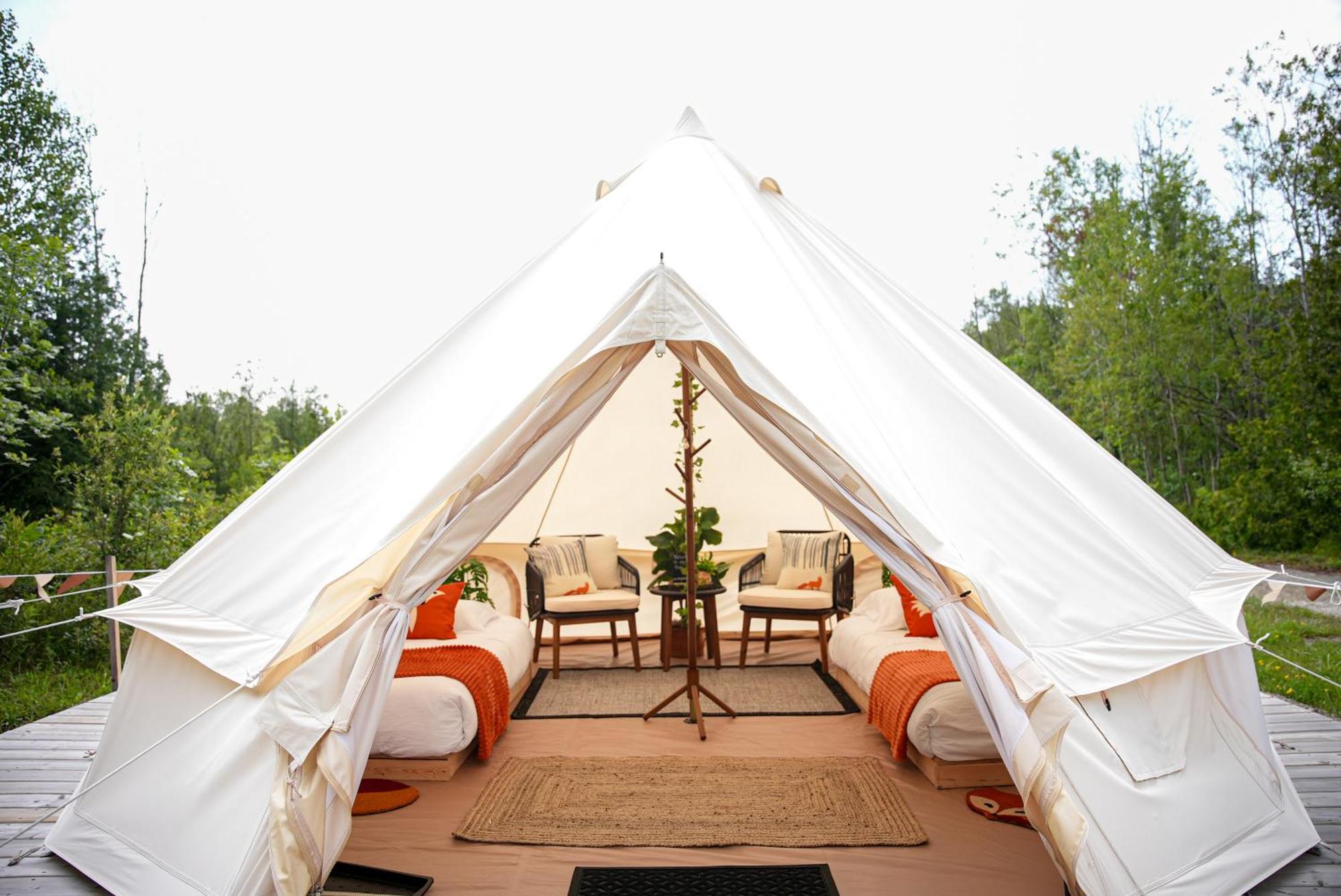 Grotto Getaway Hotell Miller Lake Eksteriør bilde