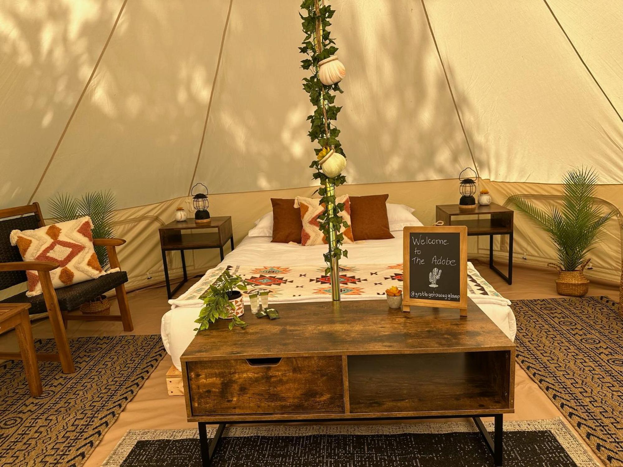 Grotto Getaway Hotell Miller Lake Eksteriør bilde